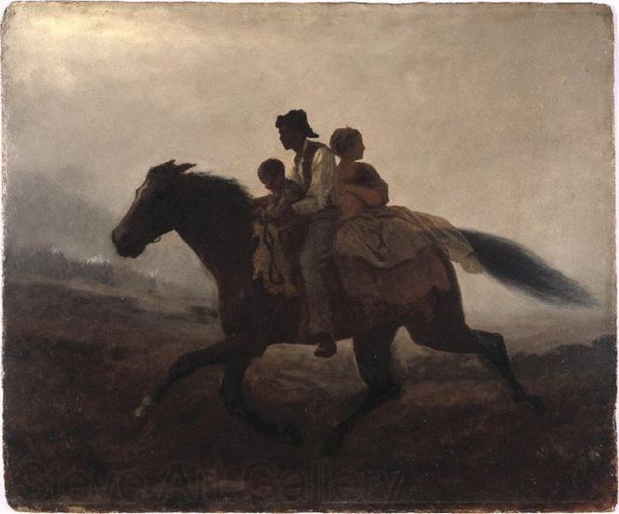 Eastman Johnson Fugitive Slaves Germany oil painting art